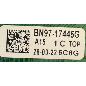 MAIN PARA SMART TV SAMSUNG 4K RESOLUCION (3840 x 2160) UHD / NUMERO DE PARTE BN94-00053T / BN41-02852E / BN9400053T / 00053T / BN97-17445G / EAPJ2208 / PANEL CY-BT058HGCV1H / DISPLAY PT580GT03-1 VER.1.0 / MODELO UN58TU700DFXZA XA07 / UN58TU7000FXZA XA07